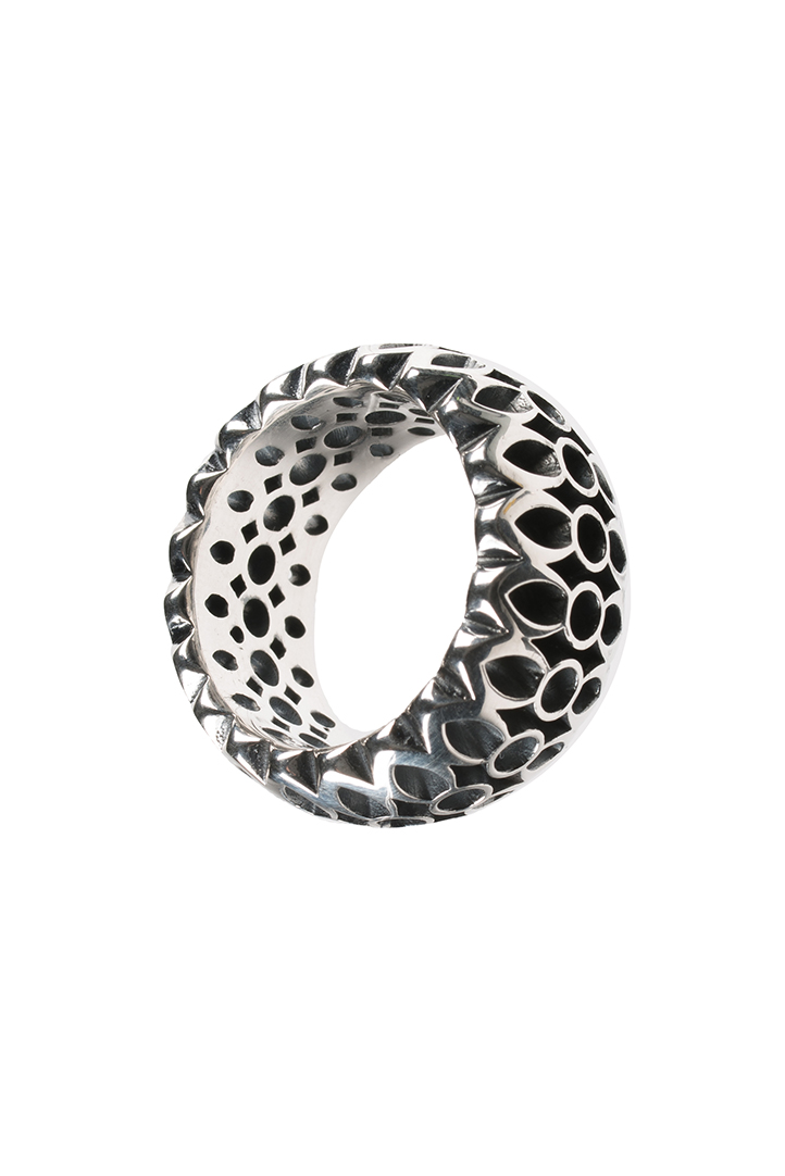 Good Art &quot;Rocklock&quot; Sterling Ring