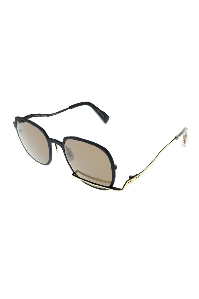 Masahiro Maruyama Titanium Sunglasses - MM-0059 / #3 Black/Gold