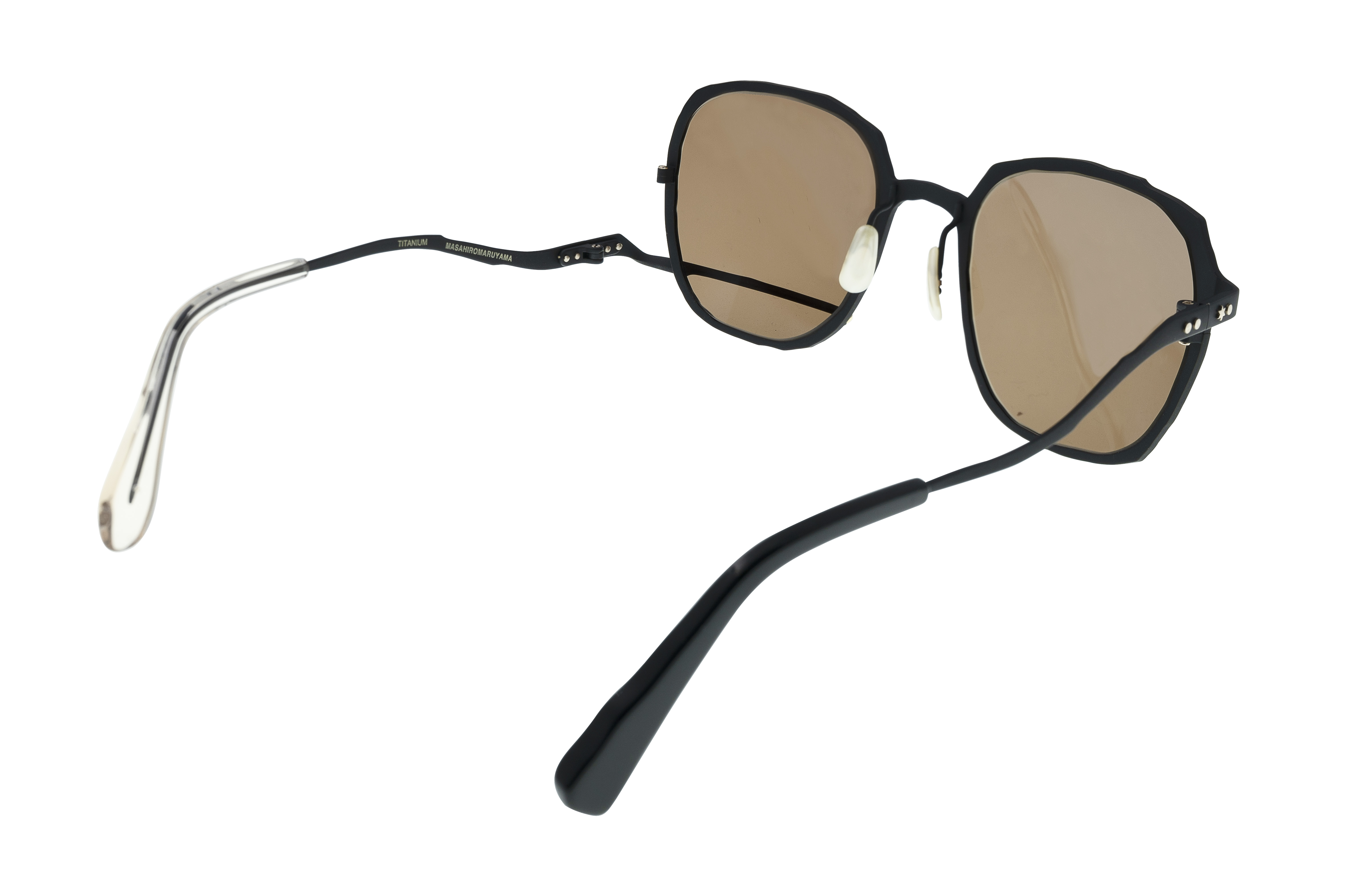 Masahiro Maruyama Titanium Sunglasses - MM-0059 / #3 Black/Gold