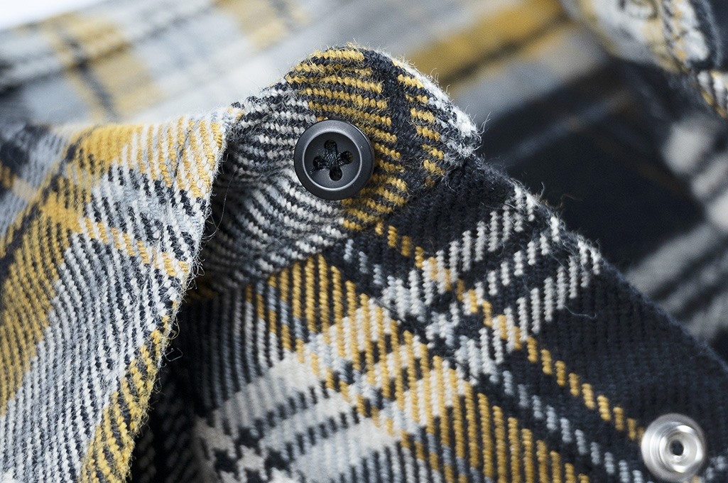 Iron Heart Ultra-Heavy Flannel - Crazy Check Yellow Iron Heart Ultra-Heavy Flannel - Crazy Check Yellow