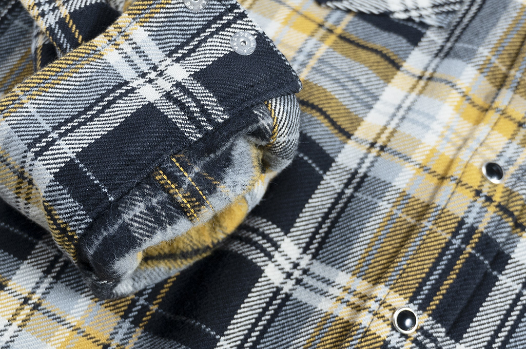 Iron Heart Ultra-Heavy Flannel - Crazy Check Yellow Iron Heart Ultra-Heavy Flannel - Crazy Check Yellow