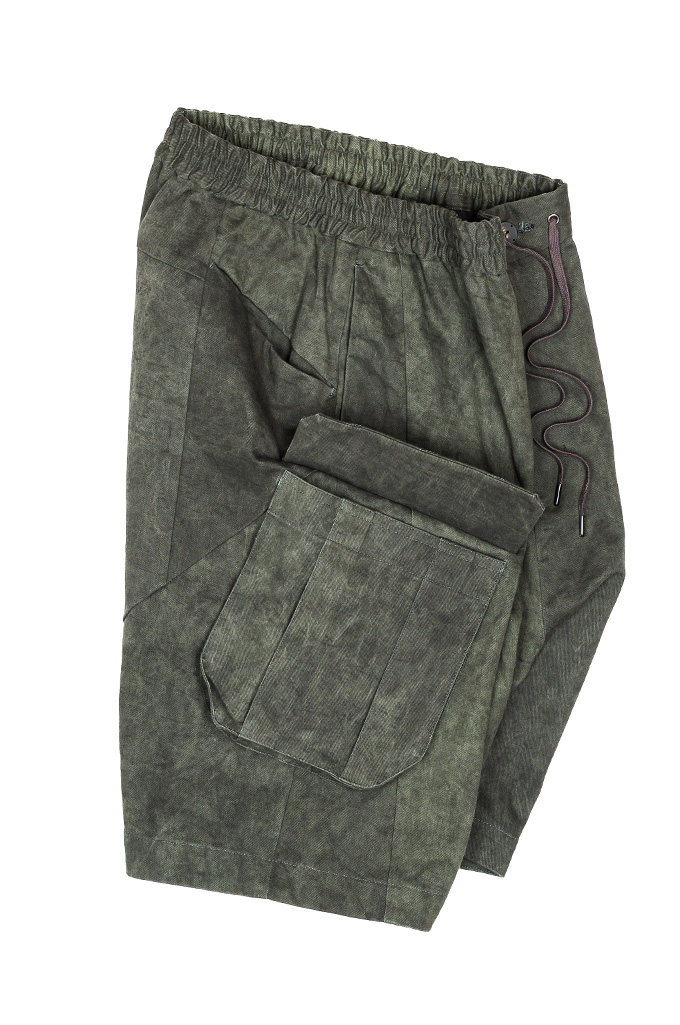 Devoa FUTURITY Double-Dyed Cargo Shorts - Deep Forest Devoa FUTURITY Double-Dyed Cargo Shorts - Deep Forest