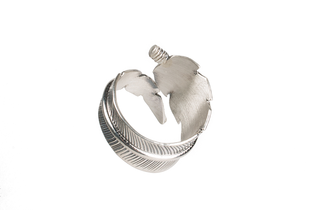 Self Edge Feather Ring