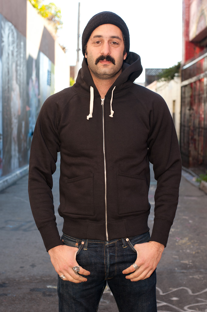 SG Heavy Loopwheeled Zip Hoodie - Black